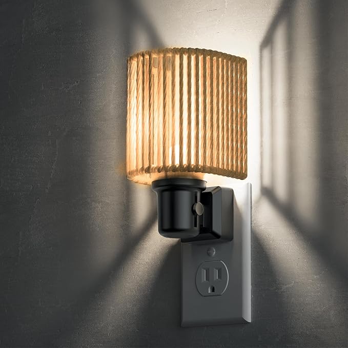 L LOHAS LED Night Lights Plug into Wall, Boho Night Light, Decorative Bohemian