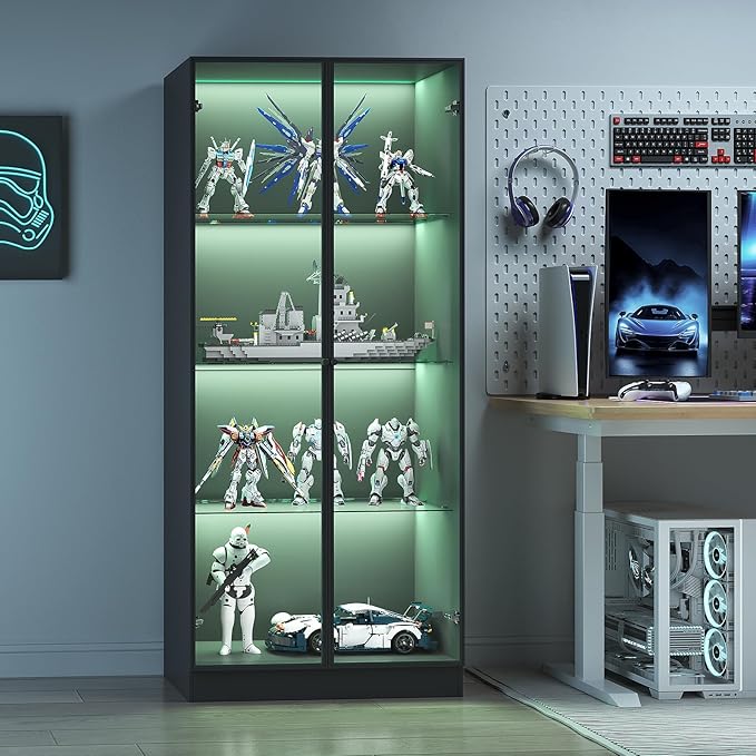 Display Cabinet with LED Lights