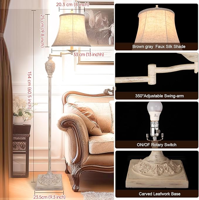 Traditional LED Floor Lamp