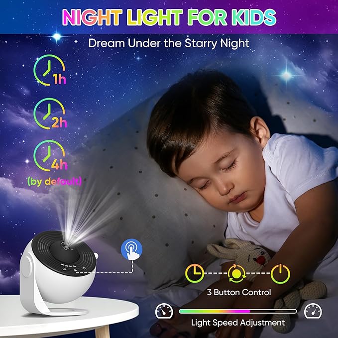 Galaxy Projector, 13 in 1 HD Planetarium Star Projector