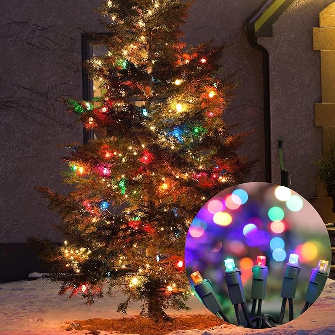 LAMPHOME 150 Count Multicolor- String Lights