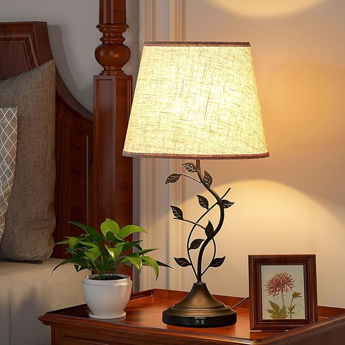 Kakanuo USB Touch Table Lamp Bedside Lamp