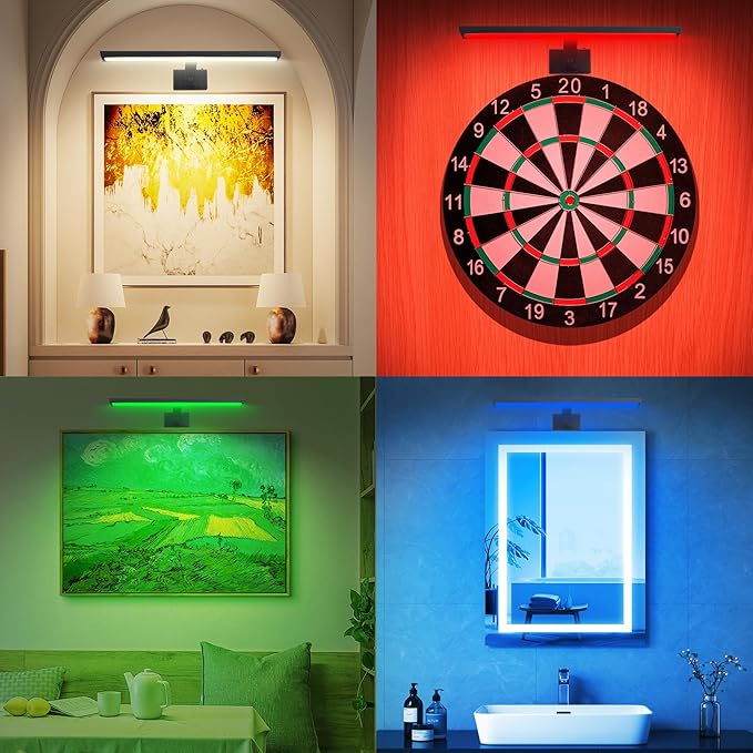 BIGMONAT 16inch Wireless LED Picture Light
