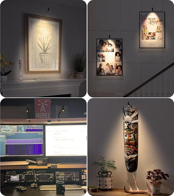Plug in Picture Light LED Art Light 3000K Picture Lights