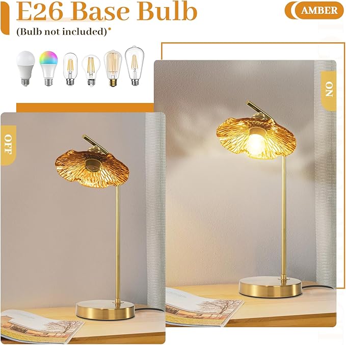 Modern Table Lamp Gold Table Lamp Mid Centry Table Lamps Touch Bedside Lamp