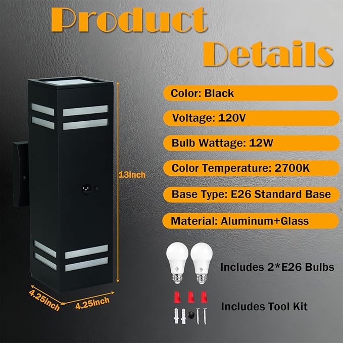 Motion Sensor Outdoor Light