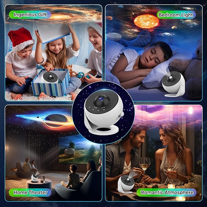 Star Projector, Upgraded 13 in 1 HD Planetarium Galaxy Projector