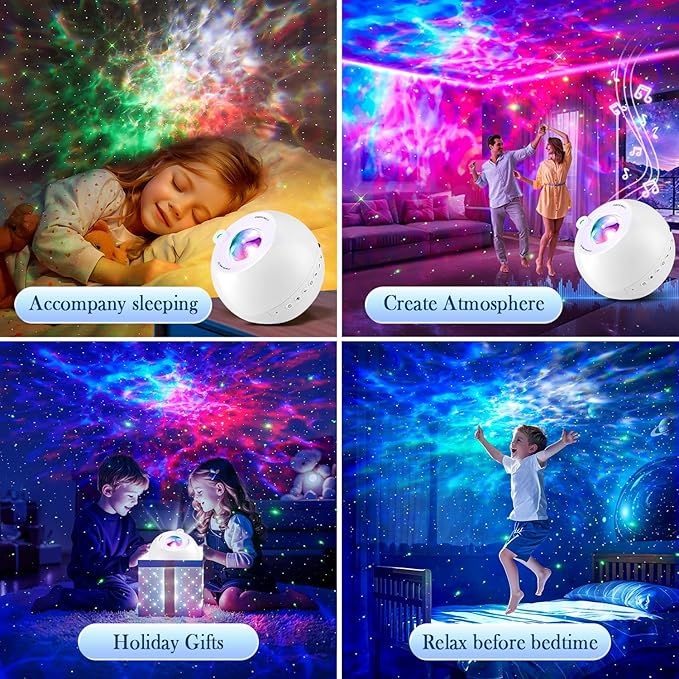 Star Projector Galaxy Light Projector, 15 Colors Star Lights