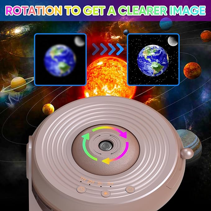 Galaxy Projector, 12 in 1 Planetarium Galaxy Star Projector
