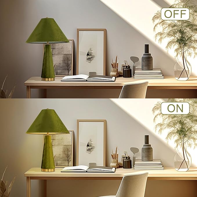 TOCHIC Table Lamp for Bedroom, Table Lamp