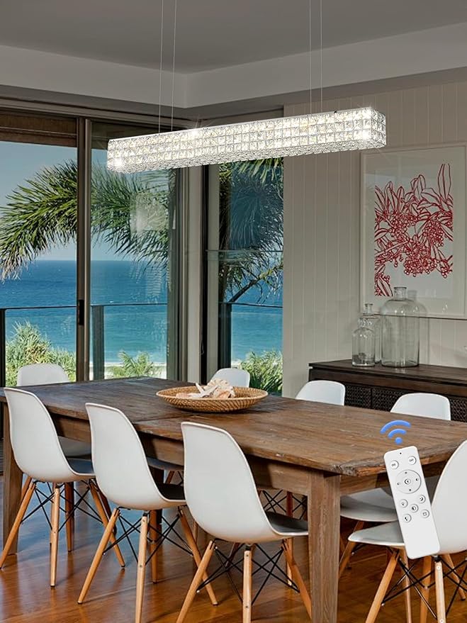 Modern Crystal Chandelier Silver Rectangular Crystal Chandelier Contemporary