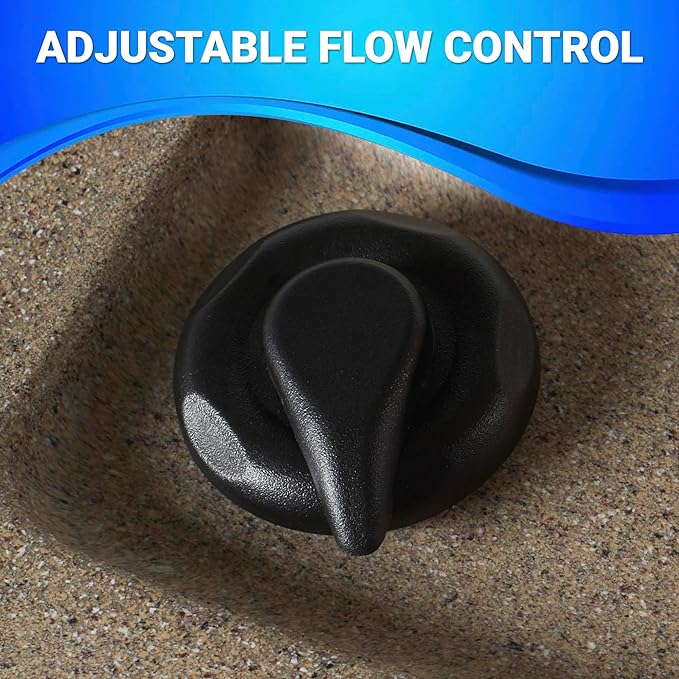 Aqualife Current Hot Tub, 4-Adult Capasity, Plug and Play Spa with Stainless Steel Heater and Free Clip on Cover for Protection