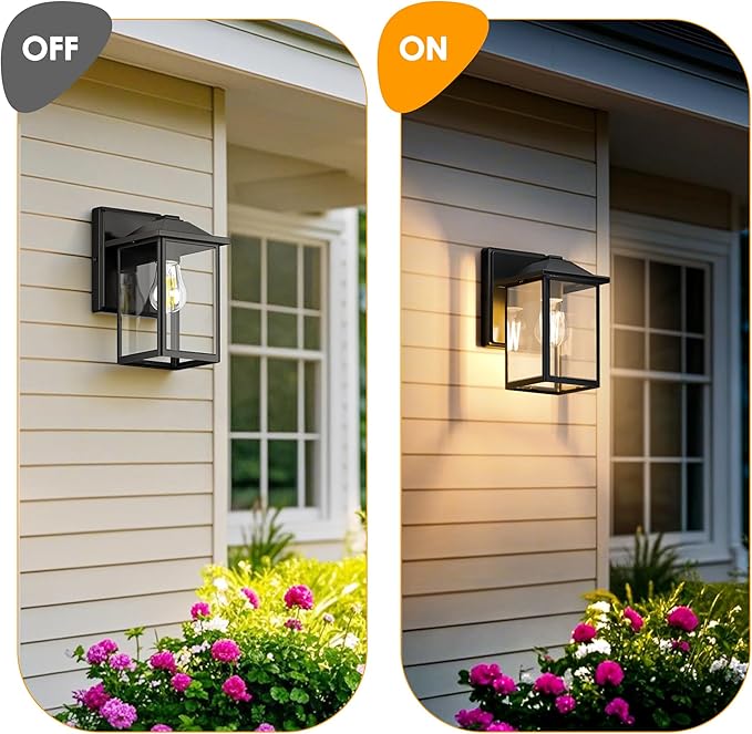 Outdoor Wall Lantern, Exterior Waterproof Wall Sconce Lighting Fixture