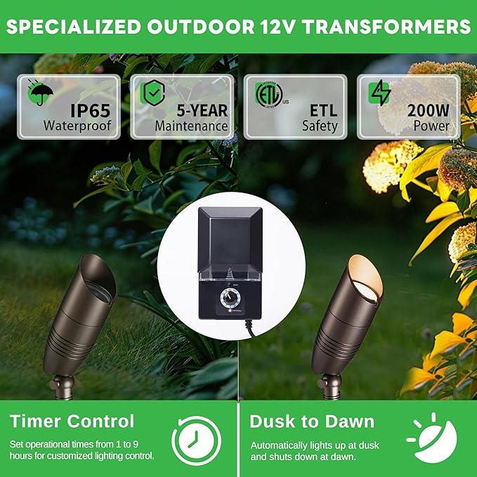12v Landscape Lighting Kit,