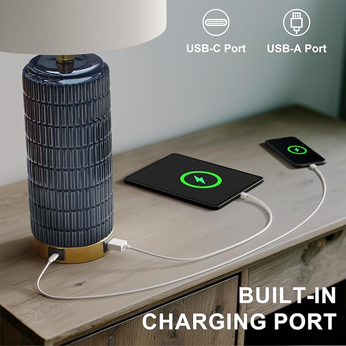 PoKat Touch Bedside Table Lamps