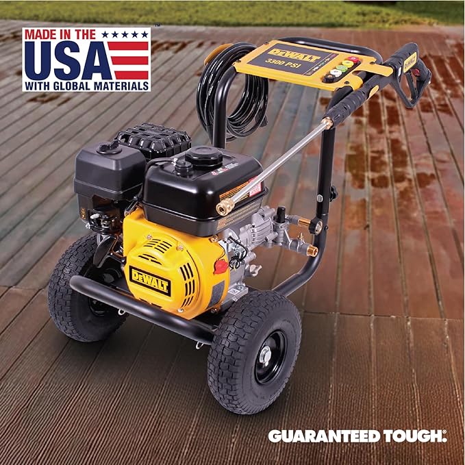 Dewalt 61147S 3300 PSI 2.4 GPM Gas Cold Water Pressure Washer