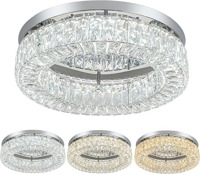 HOPGGIE 18" Dimmable Chandelier