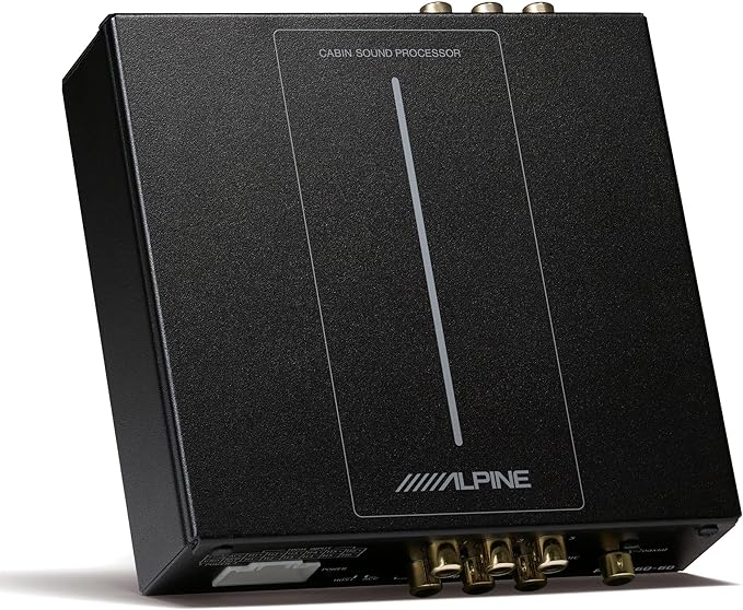 Alpine PXE-C60-60 Optim6 6-Channel Hi-Res Sound Processor with Automatic Sound Tuning