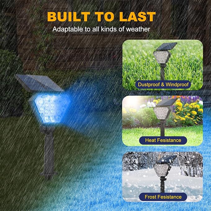T-SUN Solar Lights Outdoor Waterproof IP65