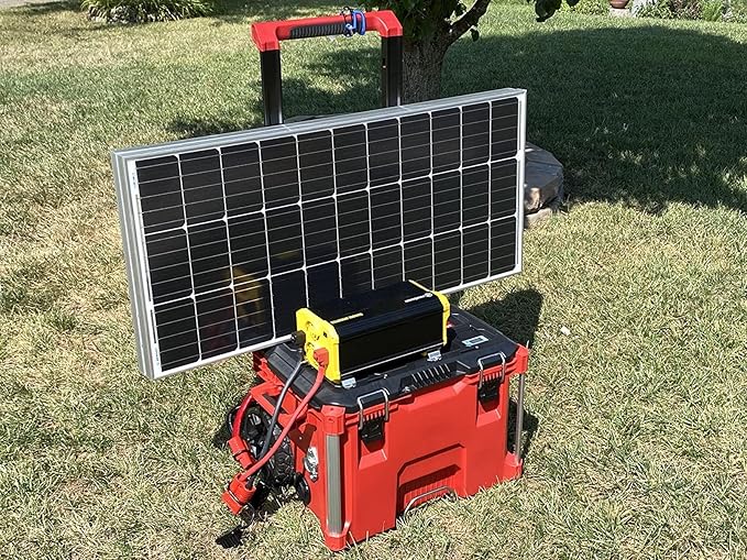 K KRIËGER 3000 Watts Power Inverter 12V to 110V, Modified Sine Wave Car Inverter, Dual 110 Volt Outlets, Hardwire Kit, DC to AC Converter with Installation Kit - ETL Approved Under UL STD 458