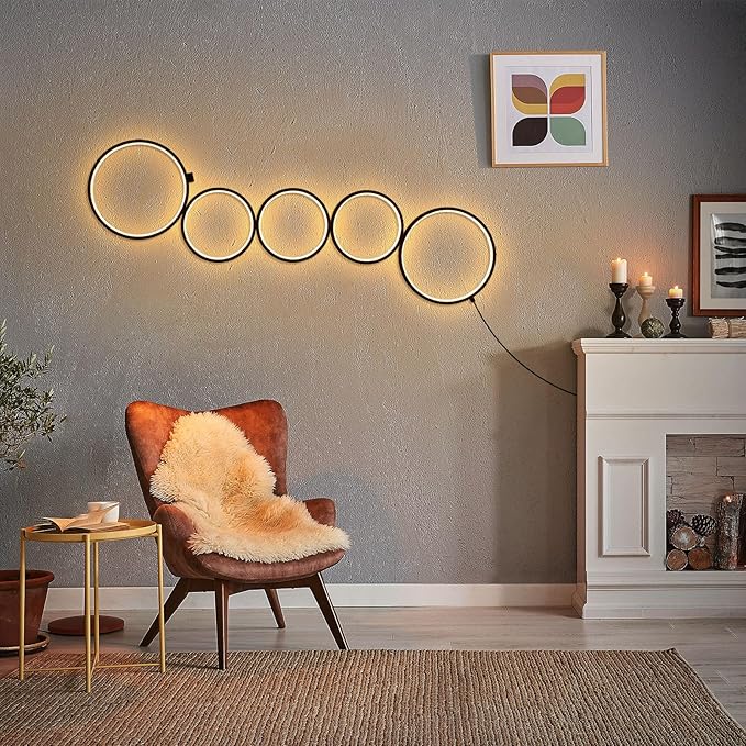 NUÜR 43.3" Modern Floor Lamp, LED Floor Lamp
