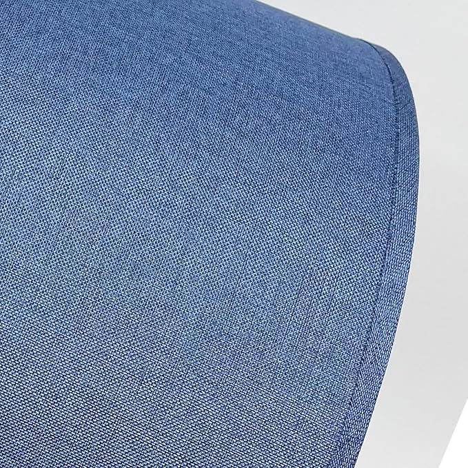 Navy Blue Fabric Lampshade, No Assembly Required, Lamp Shade