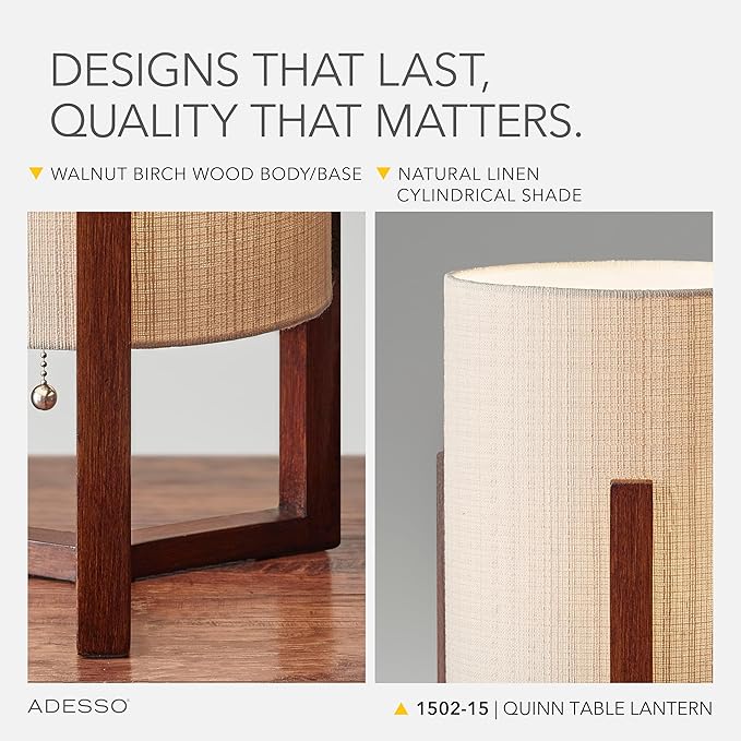 Adesso Quinn Table Lantern