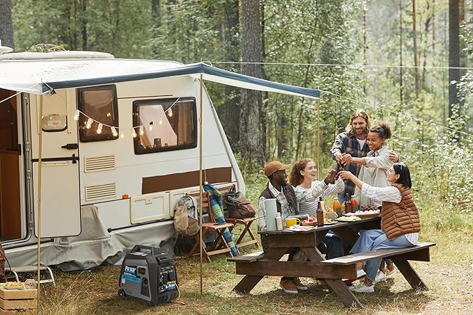 Pulsar Products GD500N, 5000W Portable super-quiet Inverter Generator, RV-Ready, CARB Compliant